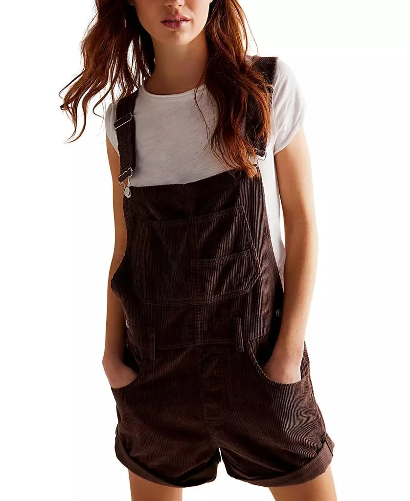 Free People Women's Ziggy Corduroy Shortalls 4