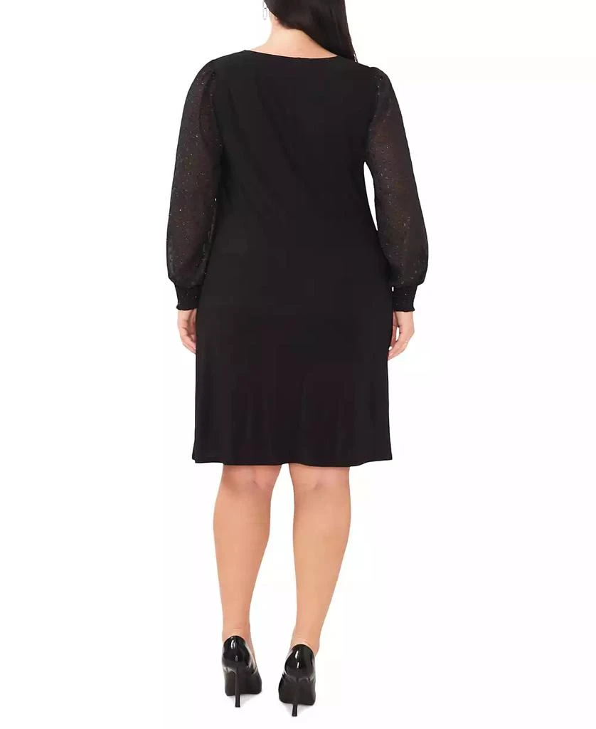 blue dress for baby girl Louisa Long Sleeve Slinky Maxi Dress - Black main image 0