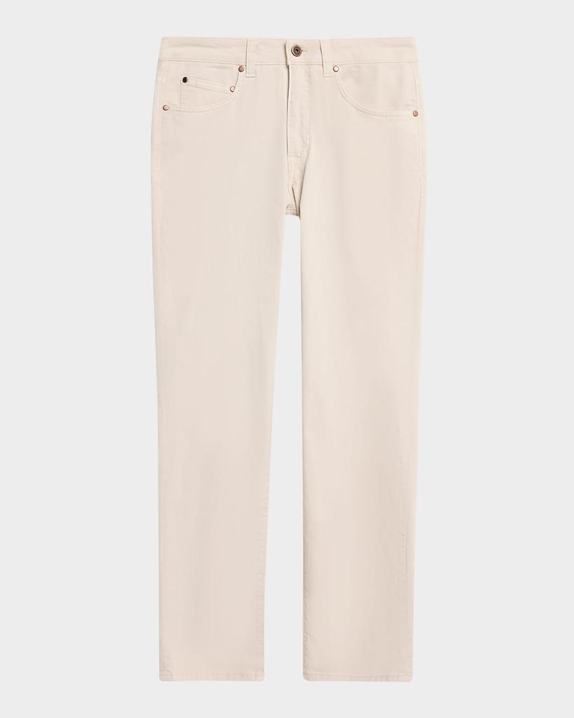 BOGLIOLI Men's 5-Pocket Twill Pants