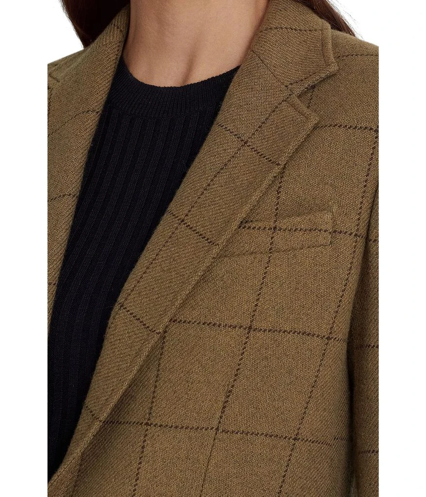 Ralph Lauren Windowpane Linen-Blend Twill Blazer 2