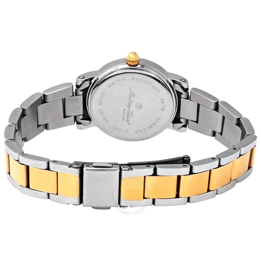 Mathey-Tissot City Silver Dial Two-tone Ladies Watch D31186MBR 3