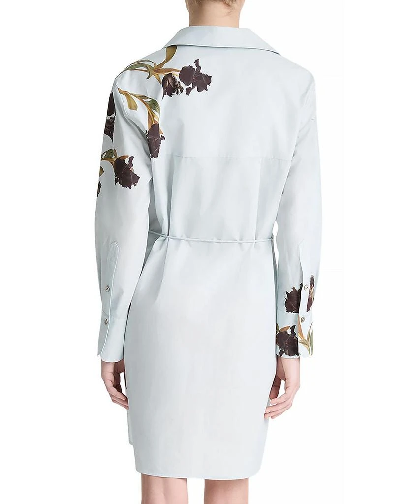 Vince Placed Iris Cotton Shirt Dress 2