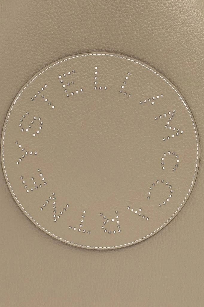 Stella McCartney Stella McCartney Logo-Perforated Top Handle Bag 5