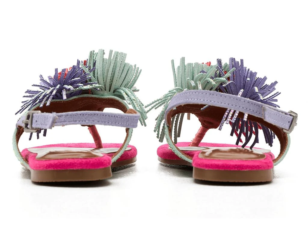 Kurt Geiger London Kids Mini Fringe Sandals (Little Kid/Big Kid) 7