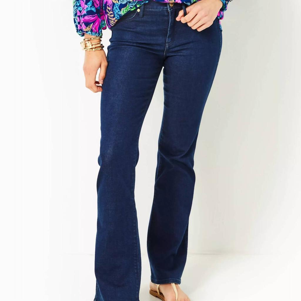 Lilly Pulitzer Lilly Pulitzer - South Ocean High Rise Boot Cut Jeans