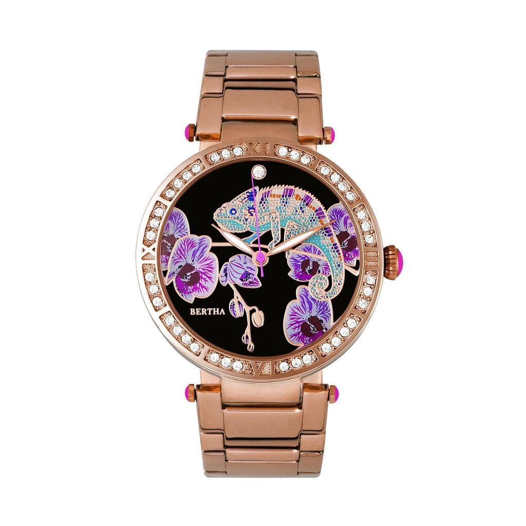 BERTHA Camilla Mother-Of-Pearl Bracelet Watch 9