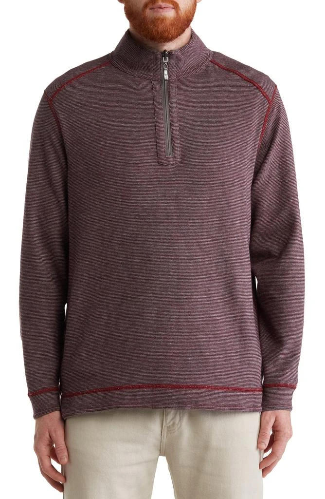 Tommy Bahama Alpine View Reversible Half Zip Pullover 3