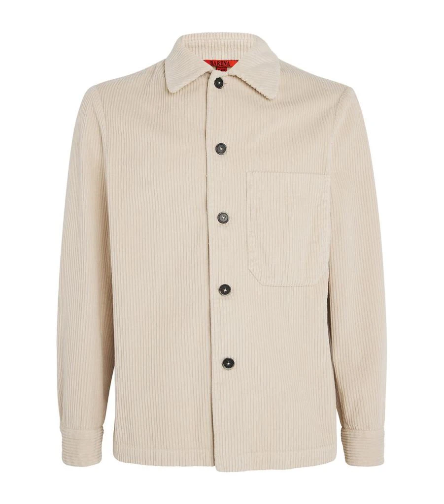 BARENA Corduroy Overshirt 1