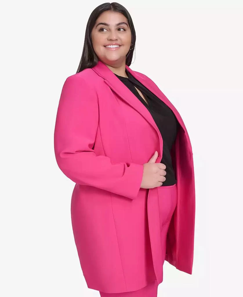 DKNY Plus Size Topper Jacket 3