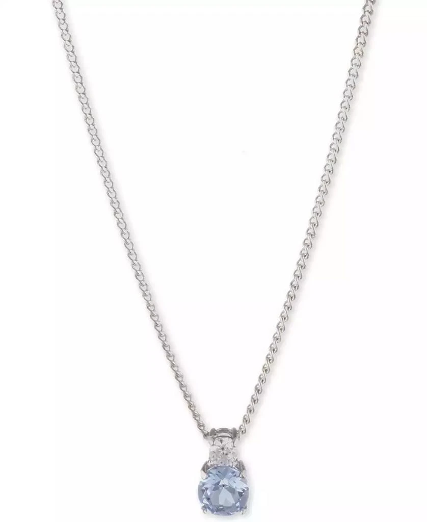 Givenchy Crystal Pendant Necklace 1