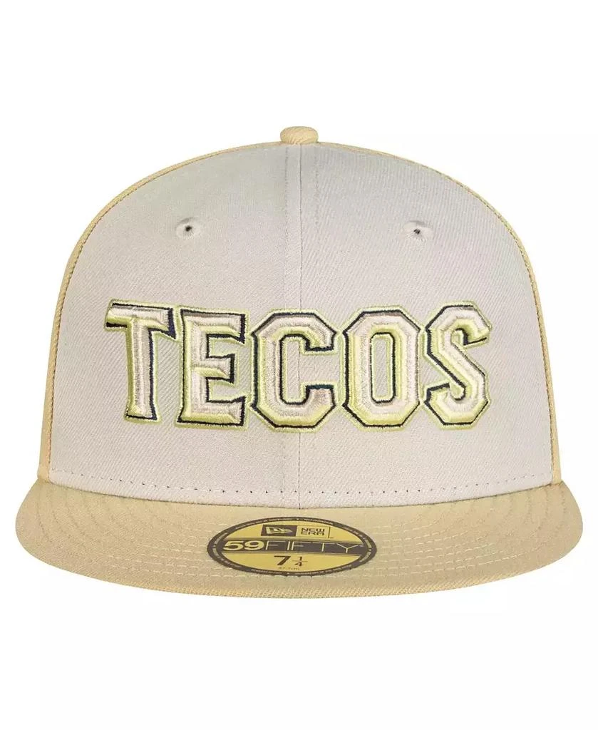 New Era Men's Khaki/Tan Tecolotes Laredos Mexico League On Field 59FIFTY Fitted Hat 3