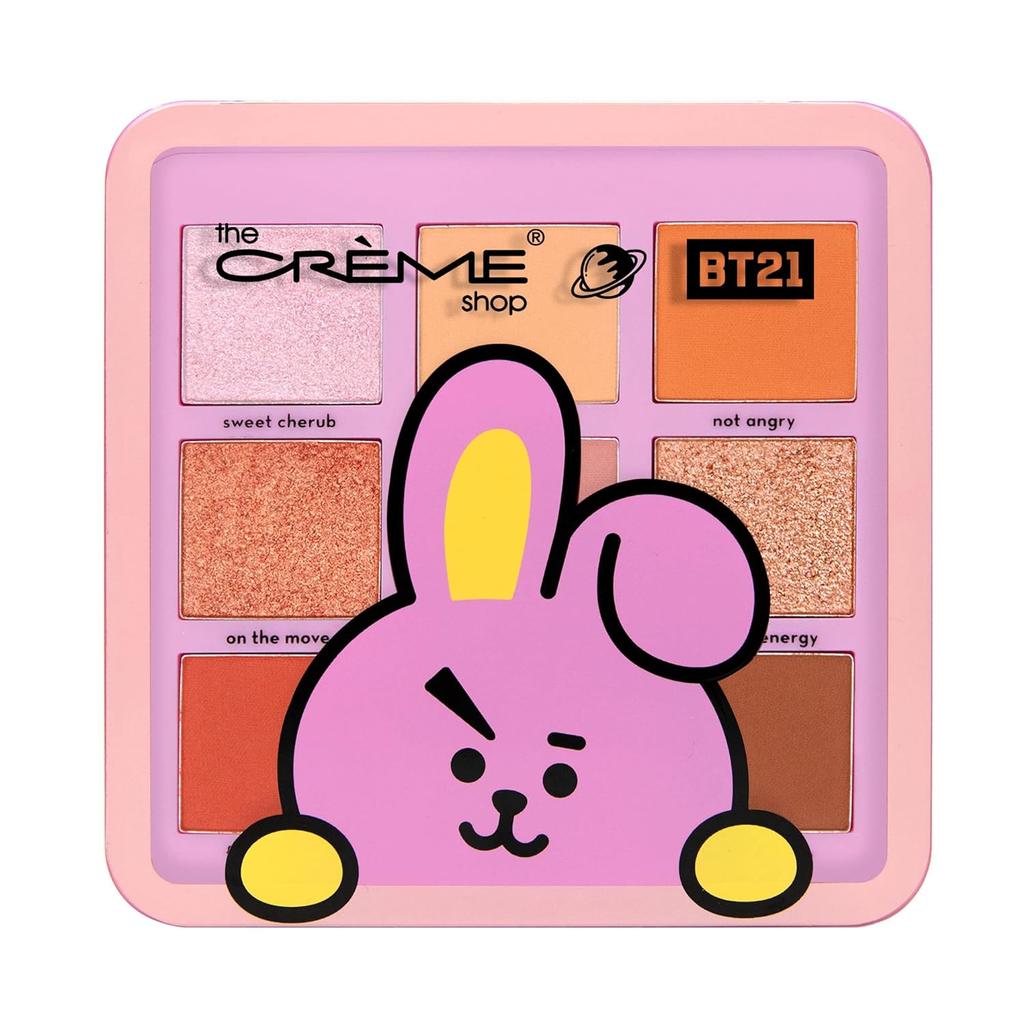 The Creme Shop The Crème Shop -9 Shade Eyeshadow Palette - Heart & Soul Cooky