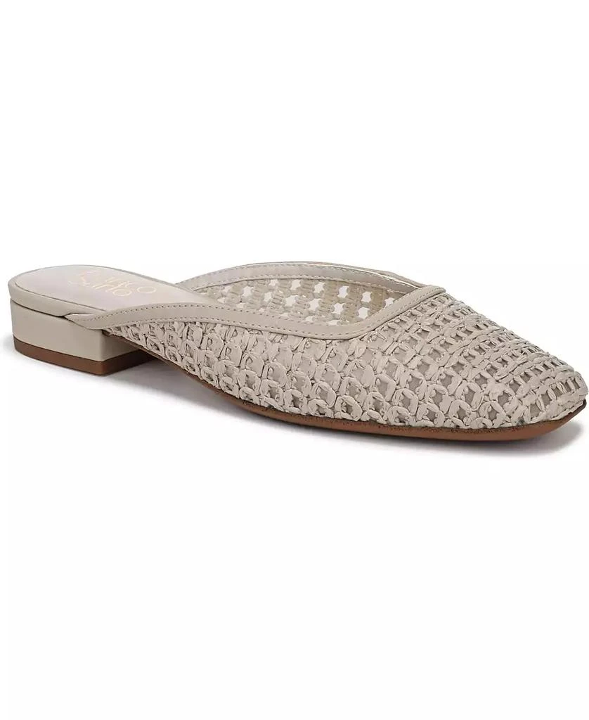 Franco Sarto Women's Dayla 2 Square Toe Block Heel Mules 1