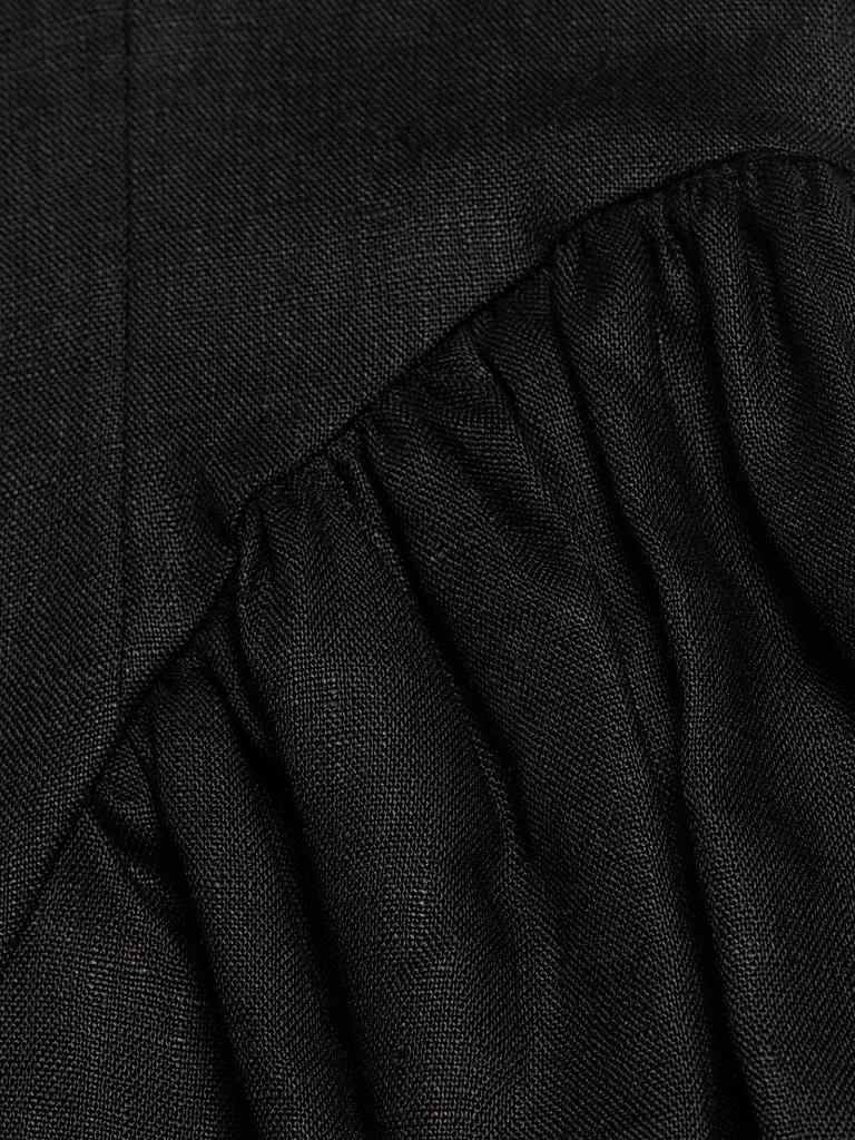 Reformation Oaklyn Linen A-Line Minidress 7