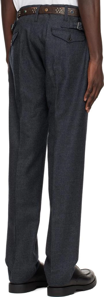 RRL Navy Houndstooth Officer’s Trousers 3