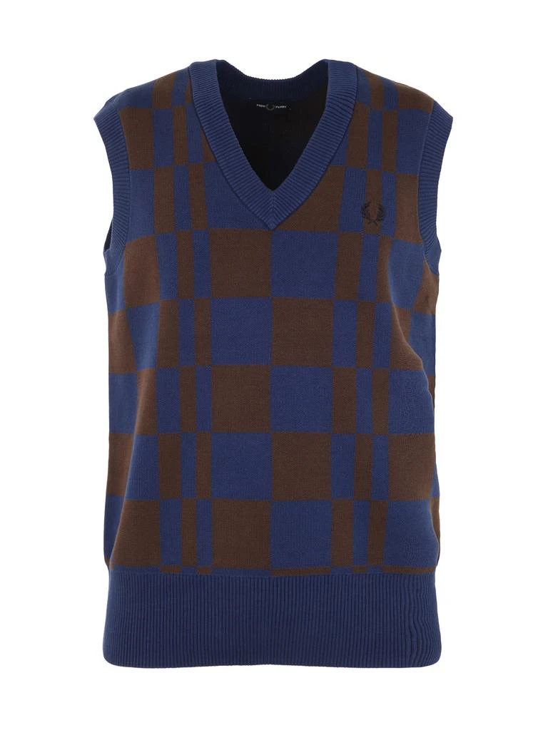 Fred Perry FP CHEQUERBOARD TANK 1