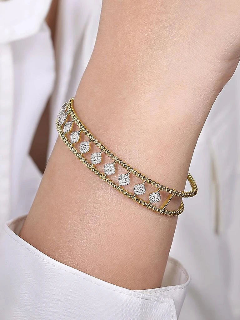 Gabriel
Co Bujukan 14K Yellow Gold
0.73 TCW Diamond Cuff 2