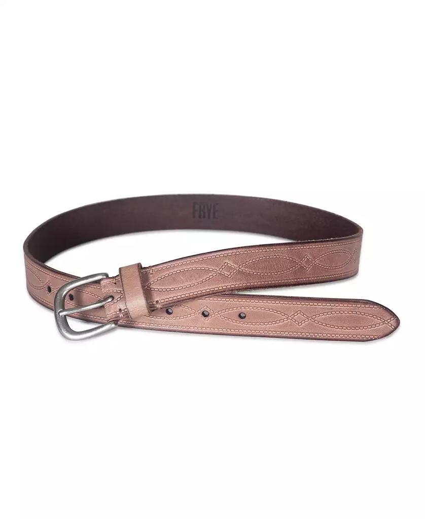 Frye Women's Western Embossing Belt