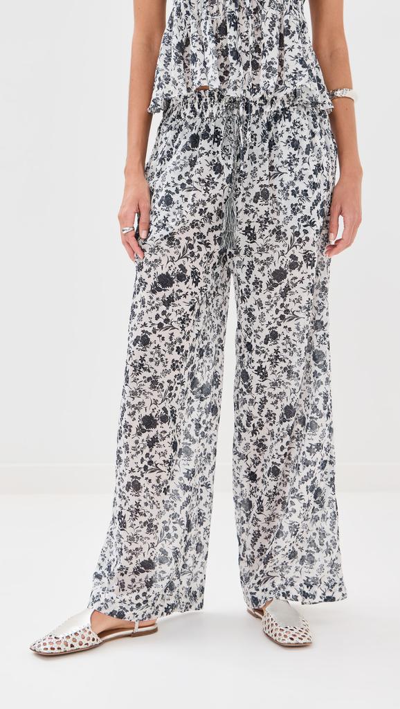 Ulla Johnson Azra Wide Leg Pants Coverup
