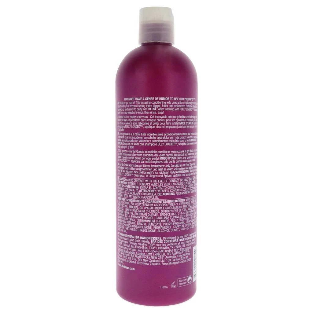 TIGI Bed Head Fully Loaded Volumizing Conditioning Jelly by TIGI for Unisex - 25.36 oz Conditioner 2