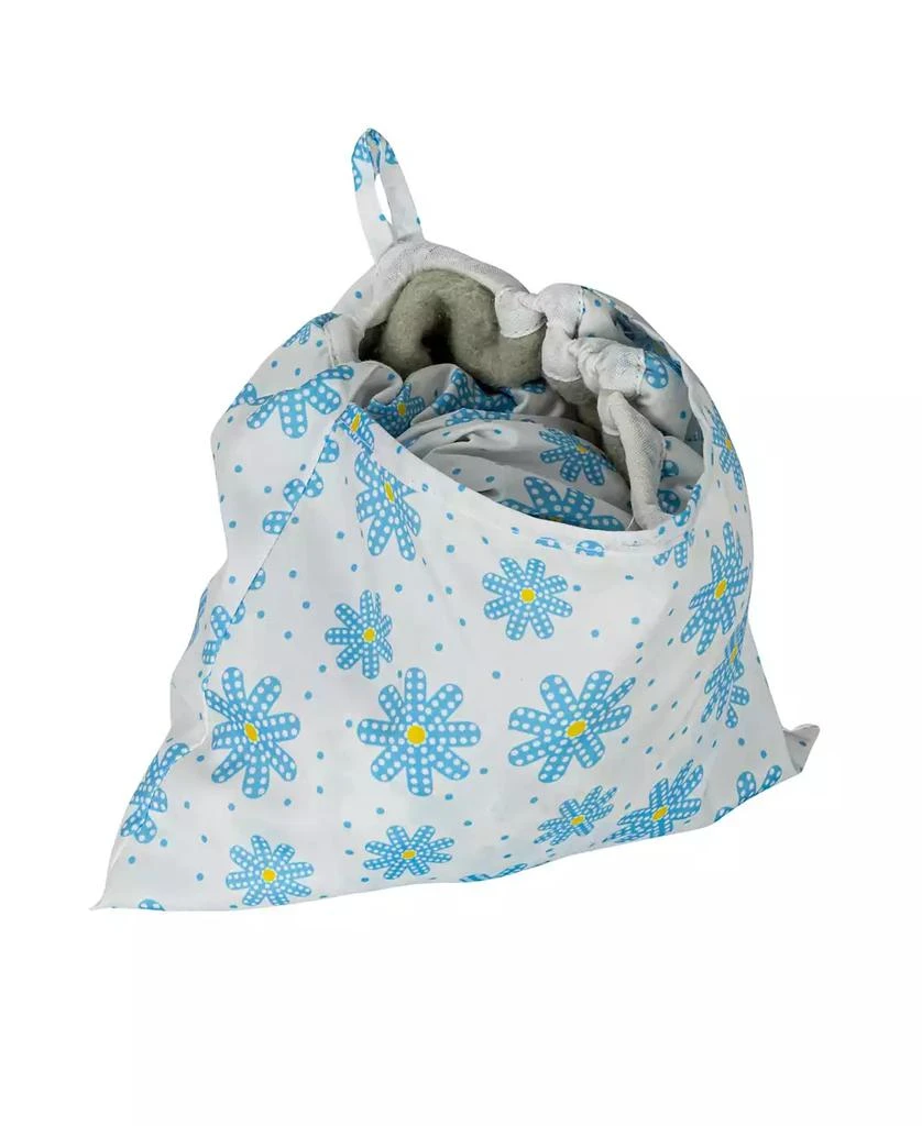 Household Essentials Deluxe Ironing Board Replacement Pad and Cover, Blue Floral Pattern 2