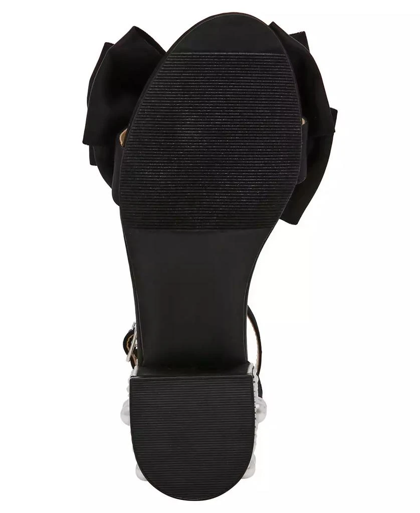 Betsey Johnson Little and Big Girls Lulu Dress Sandal with Pearl Heel 3