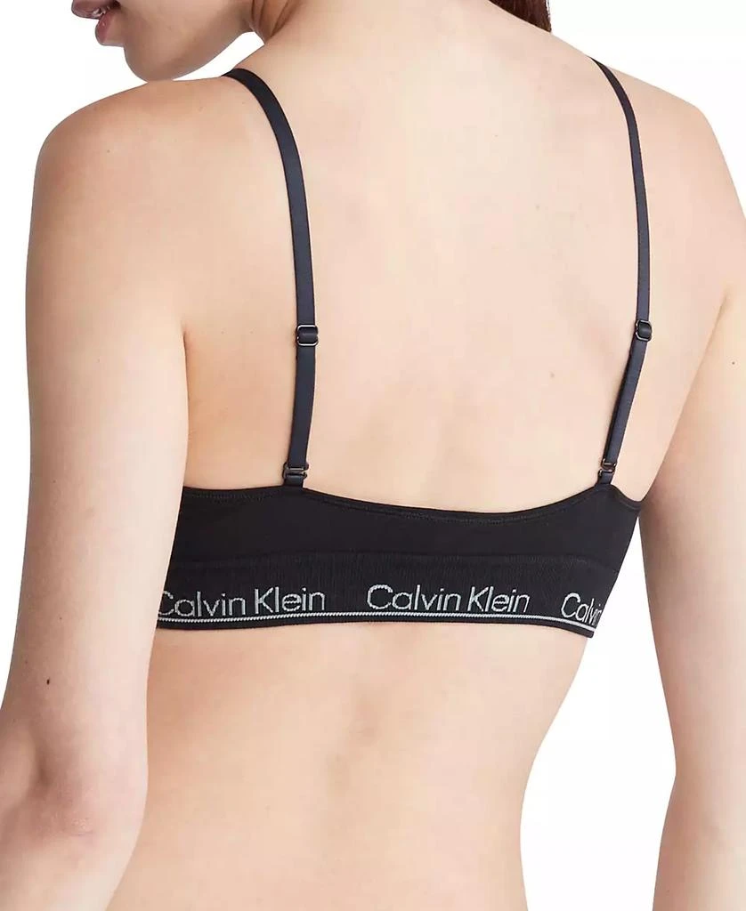 Calvin Klein Modern Seamless Naturals Lightly Lined Triangle Bralette QF7093 4