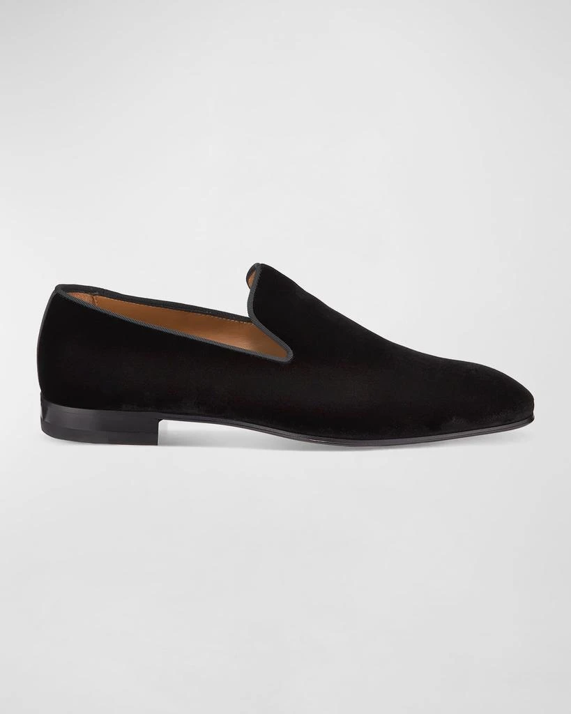 Christian Louboutin Men's Dandelion Velvet Loafers 1