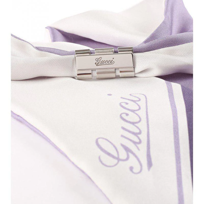 Gucci Gucci Logo Detailed Neck Scarf 3