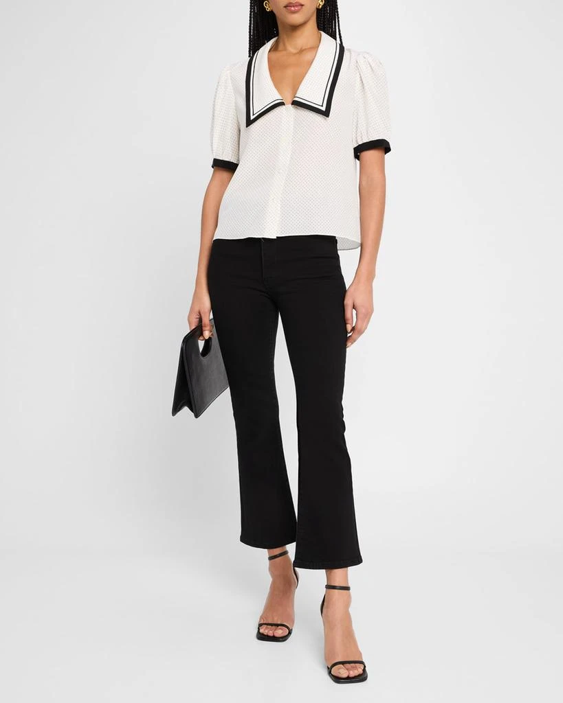 FRAME ​The Polka Dot Sailor Blouse 2