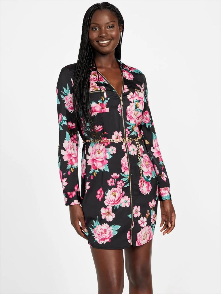 Shop Elina Satin Printed Shirt Dress on Sale at BeyondStyle  Get 51% Off  Elina Satin Printed Shirt Dress with Limited-Time Flash Deals, Exclusive  Discounts, and Special Offers. Enjoy Unbeatable Savings on