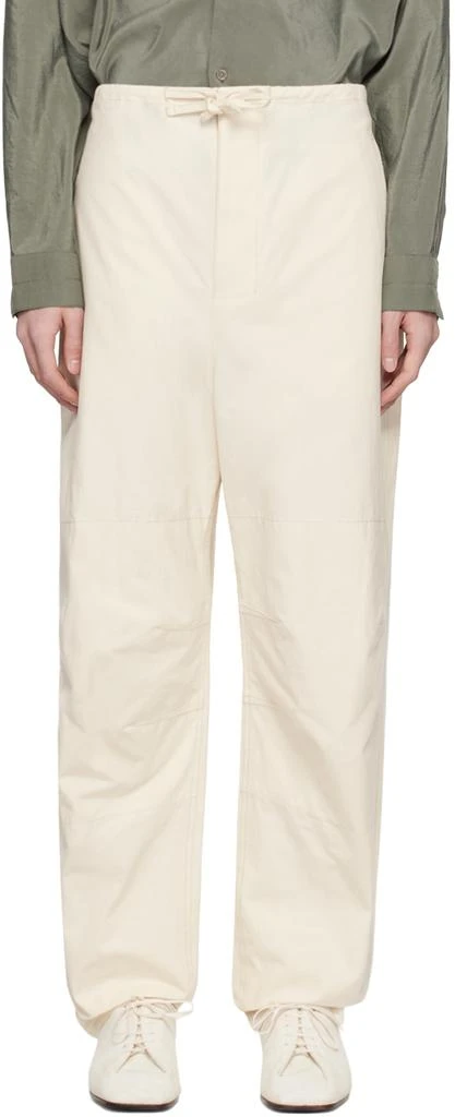 Lemaire Off-White Maxi Trousers 1