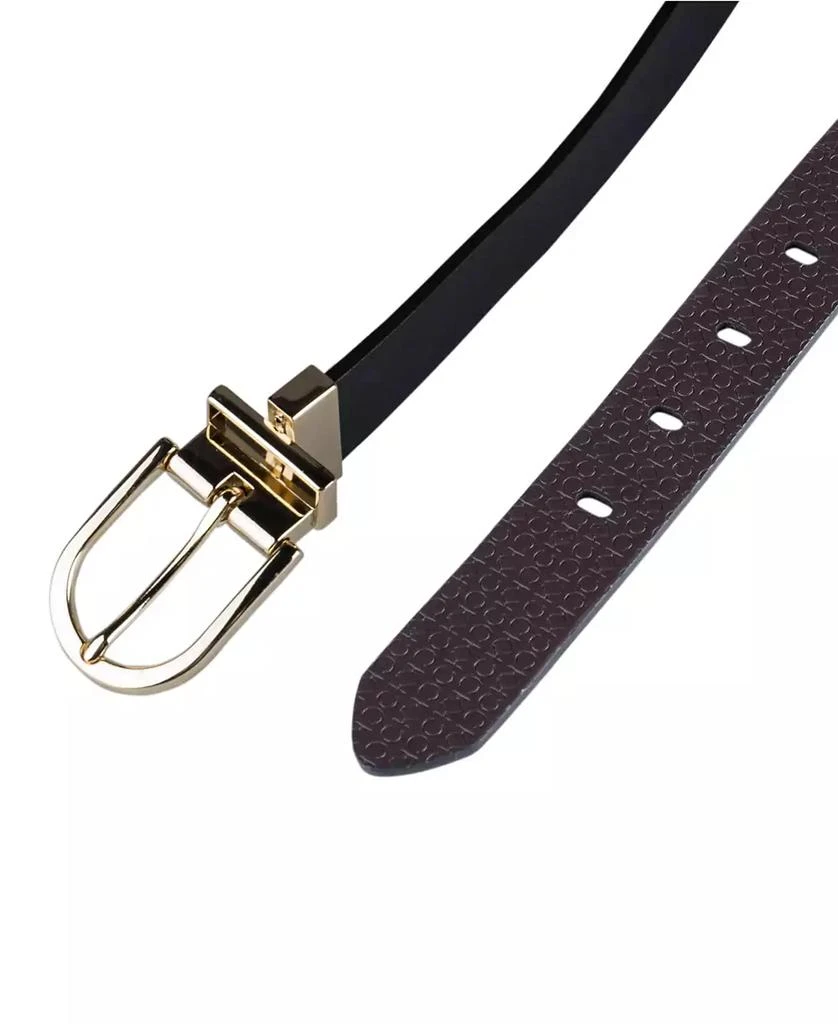 Calvin Klein Women's Embossed Casual Reversible Belt 4