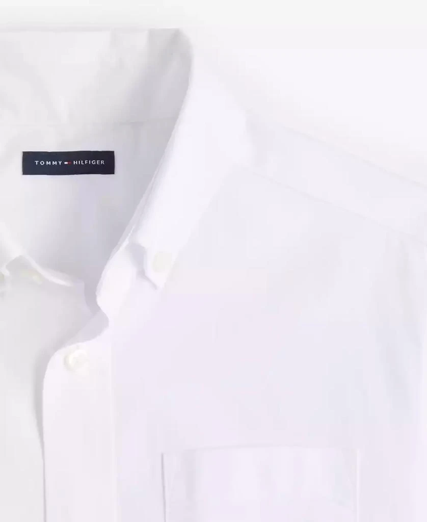 Tommy Hilfiger Big Boys Front Pocket Pinpoint Oxford Shirt 6