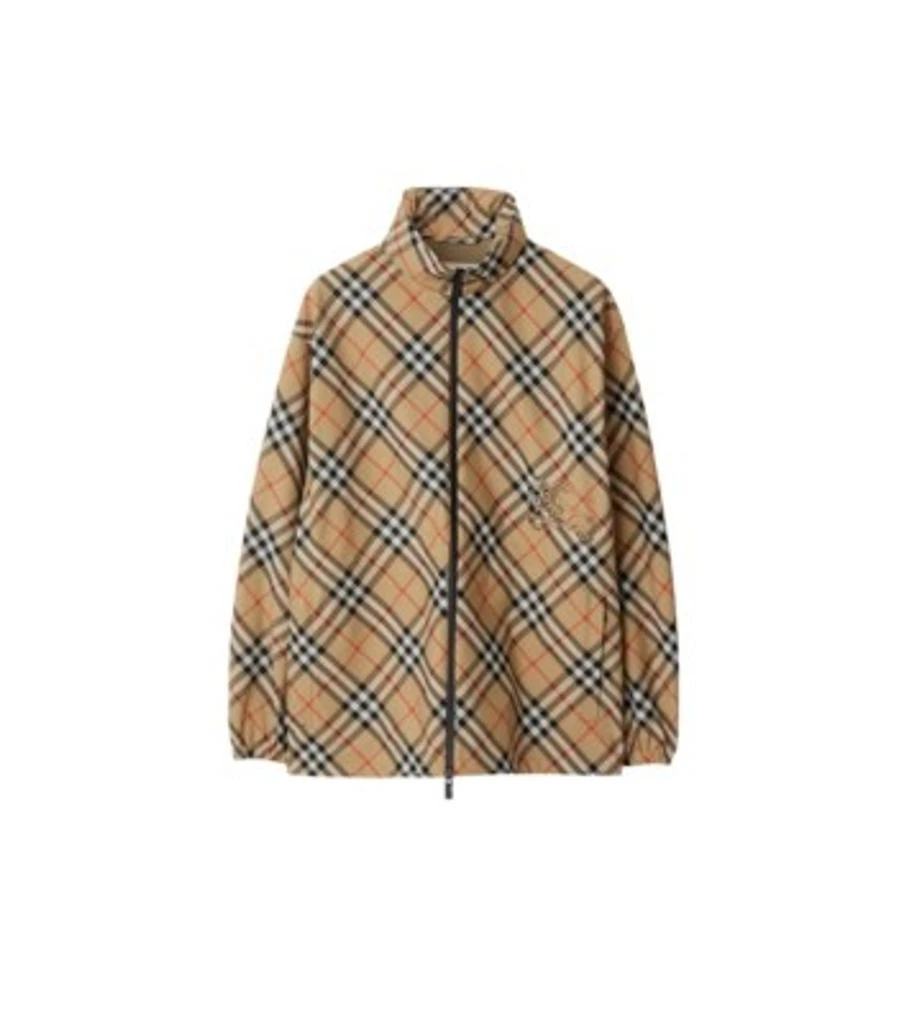 Burberry Check twill jacket 1