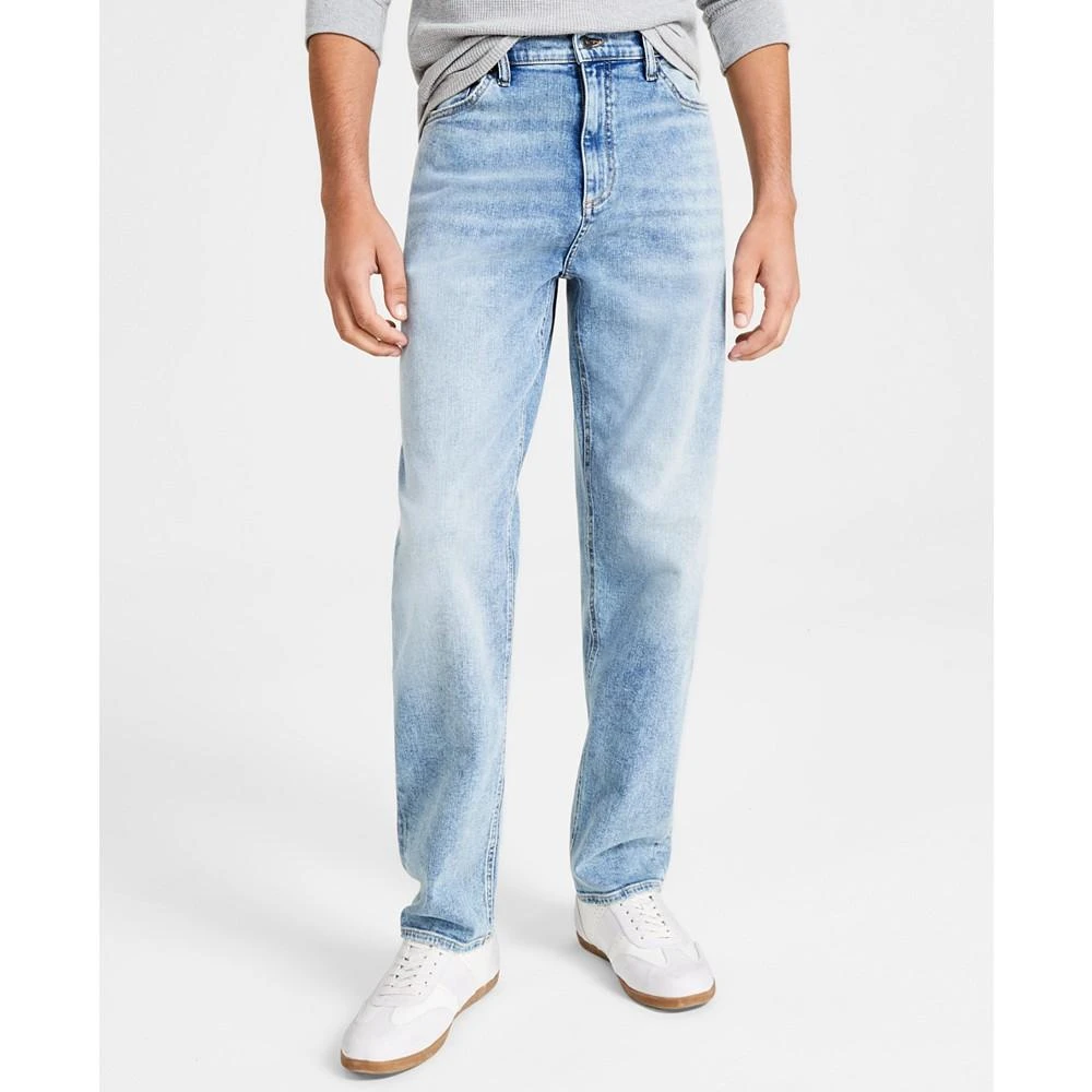 Sun + Stone Men's Stacy Loose-Fit Comfort Stretch Jeans, Created for Macy's