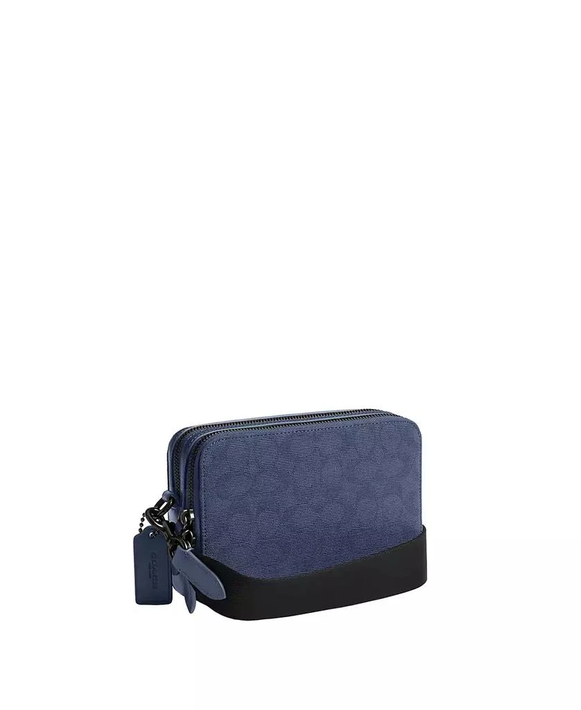 Coach Men's Charter 19 In Signature Canvas Jacquard Crossbody 2