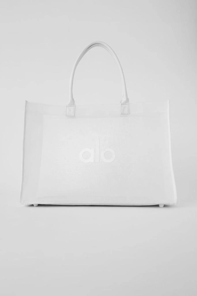 Alo Sheer Tote Bag - White 4