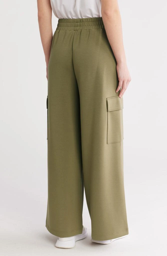Zella Whisper Wide Leg Knit Pants 2