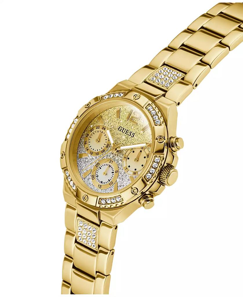 GUESS Women
s Gold Tone Multi-function Watch, 38mm