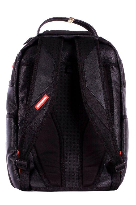 未使用タグ付き SPRAYGROUND ブラック リュック Shop Sprayground Logo Patch Zipped Backpack on Sale at