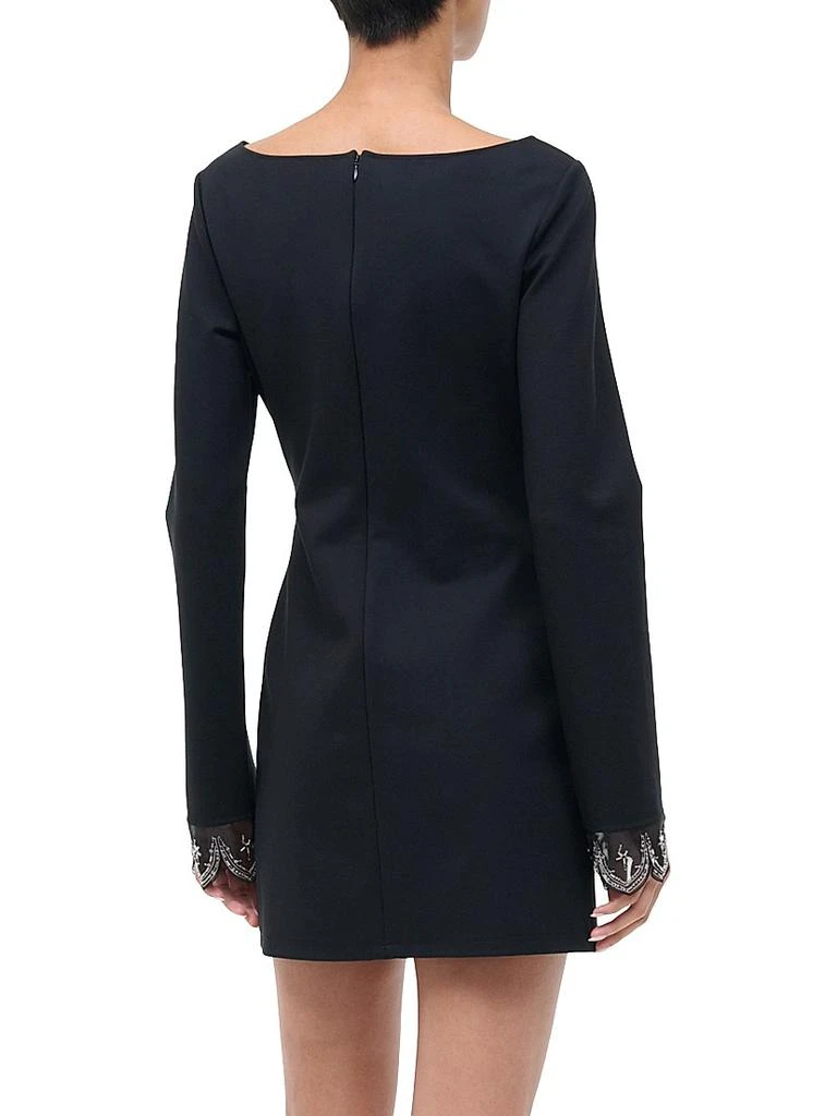 staud dress beaded Staud Le Sable Dress Ivory main image 1