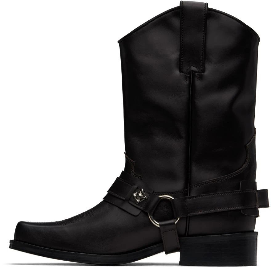 Toga Virilis SSENSE Exclusive Brown Boots 3