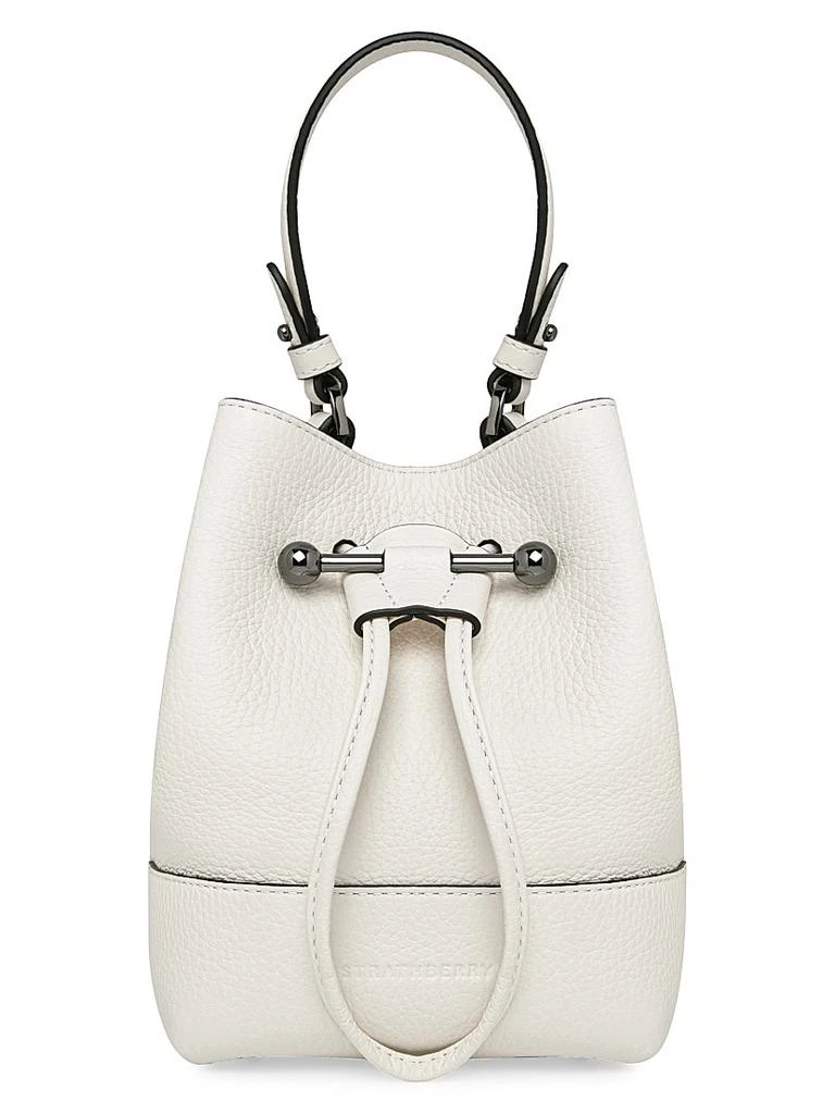 Strathberry Osette Grain Leather Bucket Bag 1