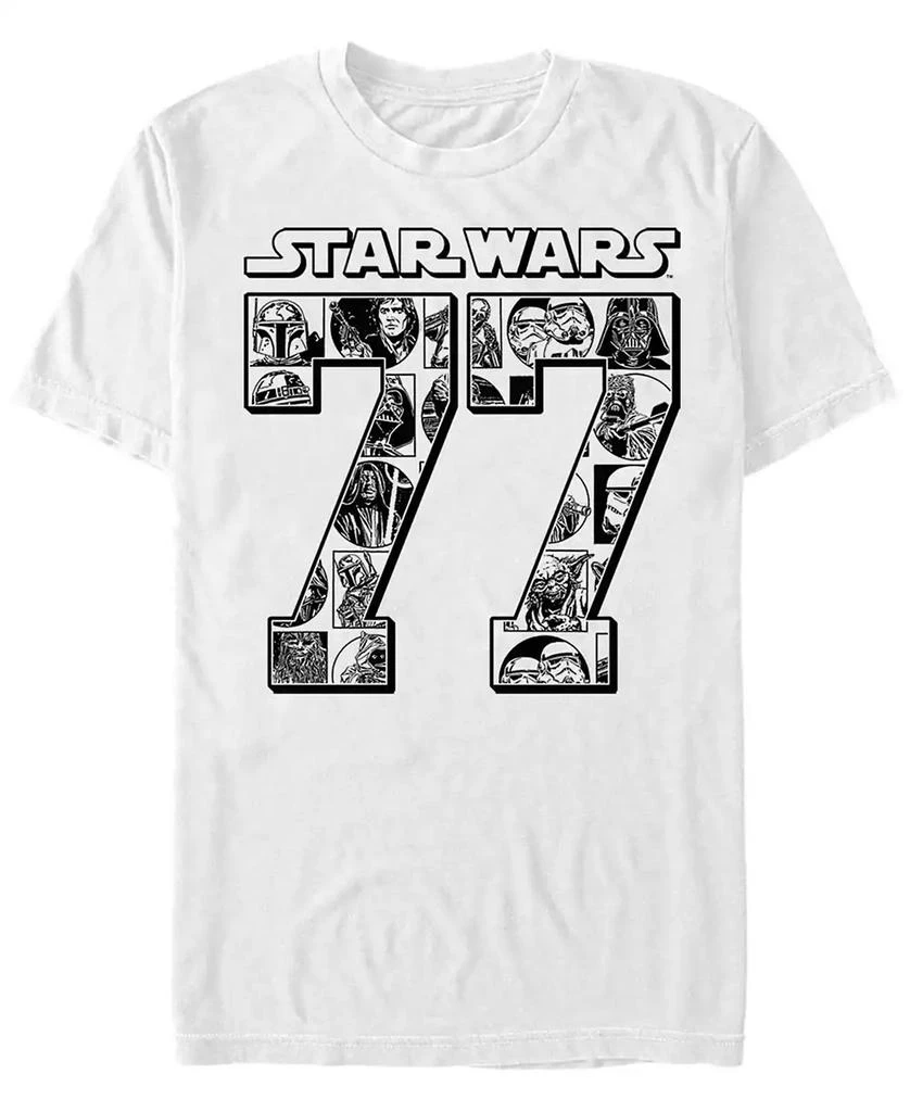 Star Wars Star Wars Men
s Classic Comical Since 77 Short Sleeve T-Shirt