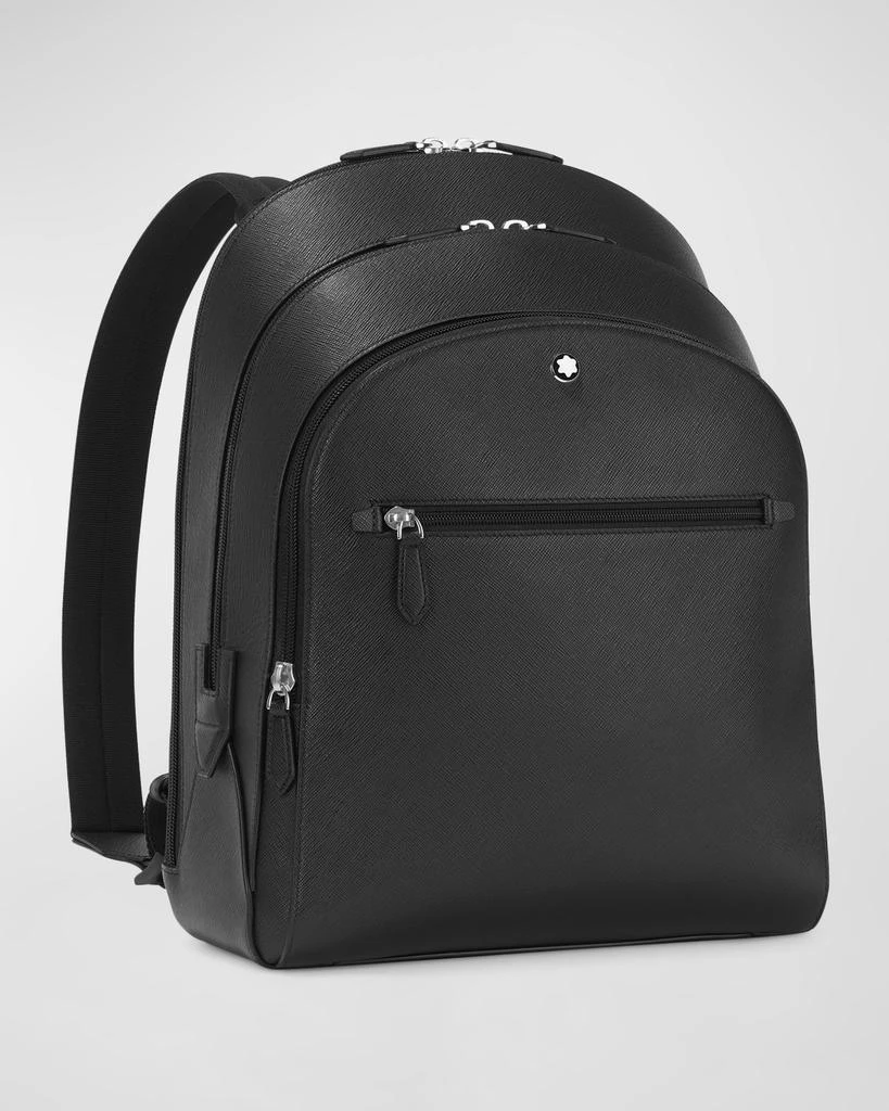 MontBlanc Men's Sartorial Leather Backpack 6
