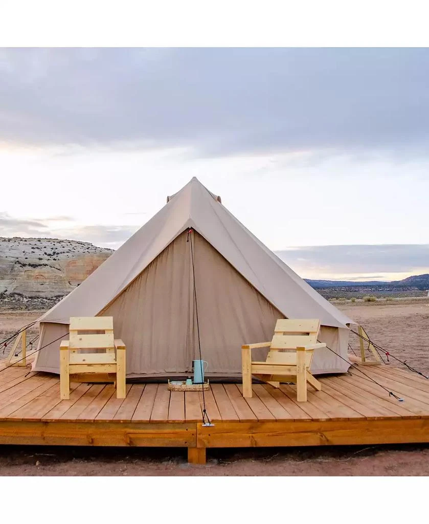 Whiteduck Outdoors Regatta Bell Tent - 20' (Sandstone Beige, Water Repellent) 3