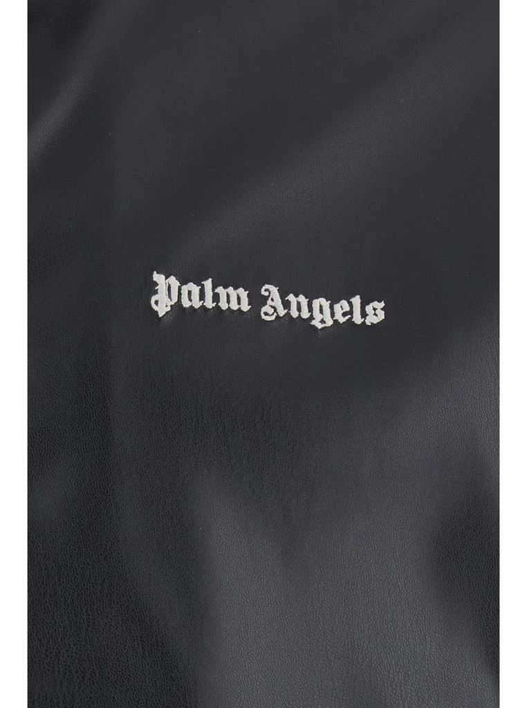 Palm Angels Leather Effect Track Jacket 3