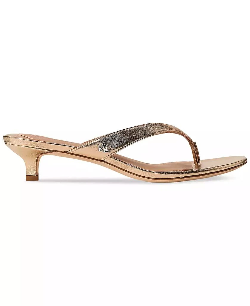 Ralph Lauren Women's Francesa Thong Dress Sandals 2