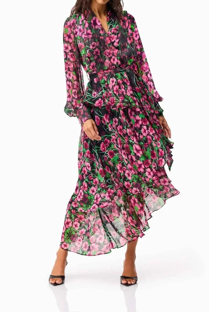 farm rio floral dream maxi dress Farm Rio | Palm Dream Maxi Dress –